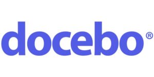 Logo of brand docebo amongst the top 10 Learning Management Systems