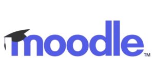 Logo of brand moodle amongst the top 10 Learning Management Systems